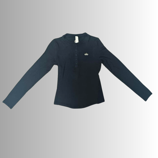 Ribbed Henley