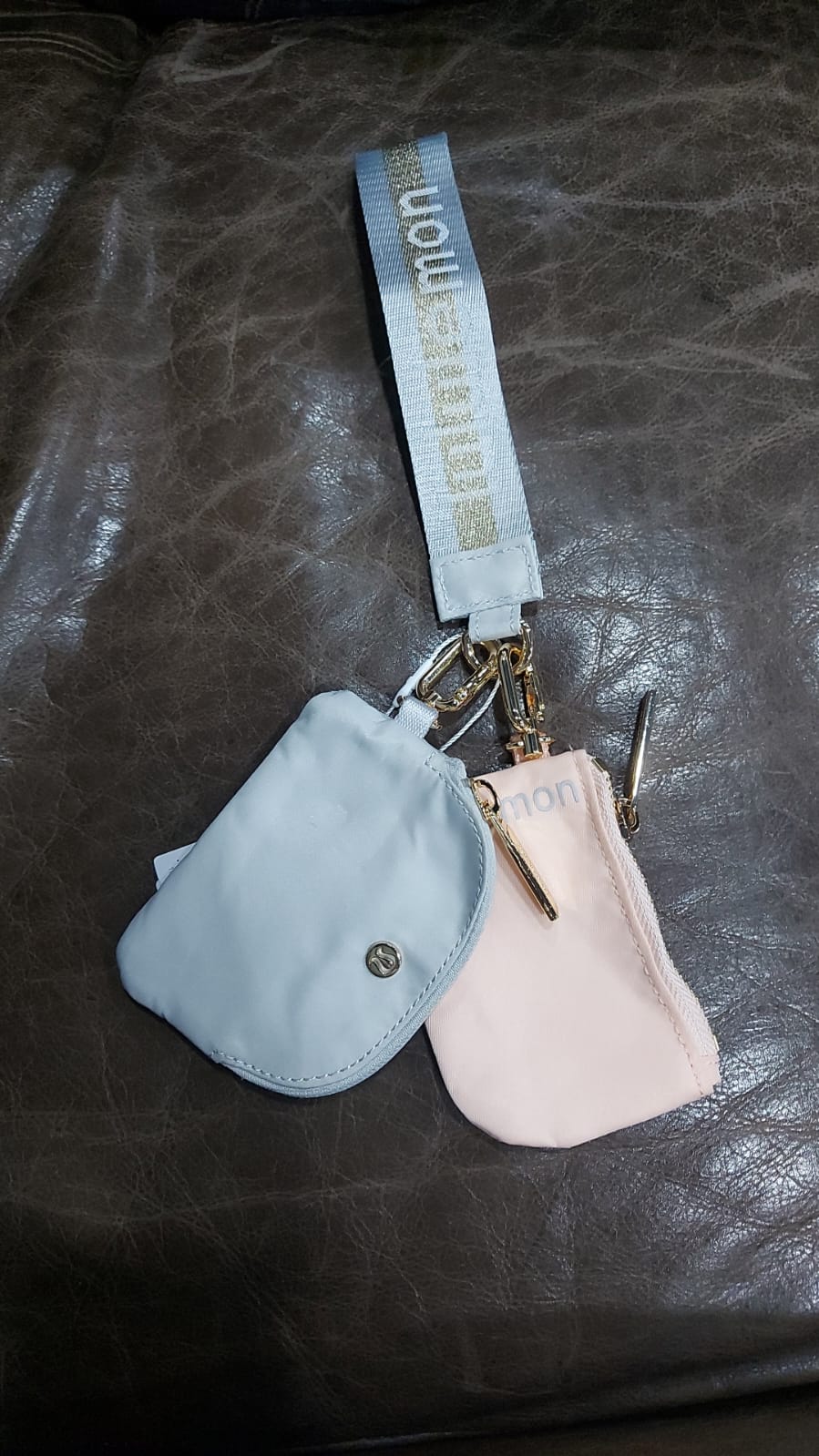 Dual Pouch Wristlet