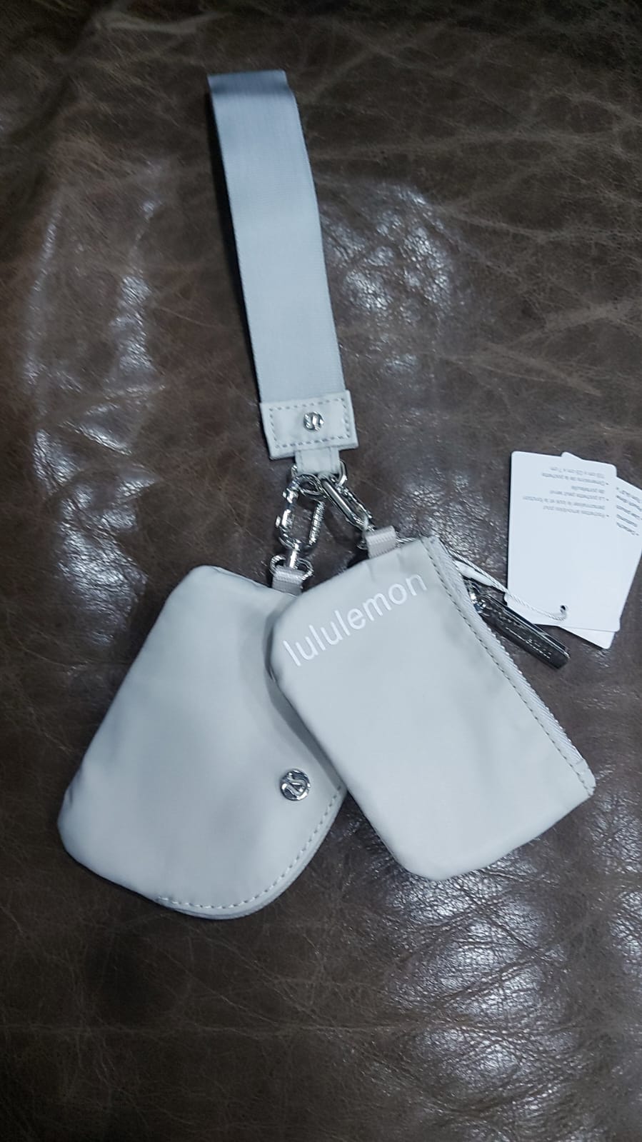 Dual Pouch Wristlet