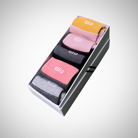 Double Band Socks - 5 Pack