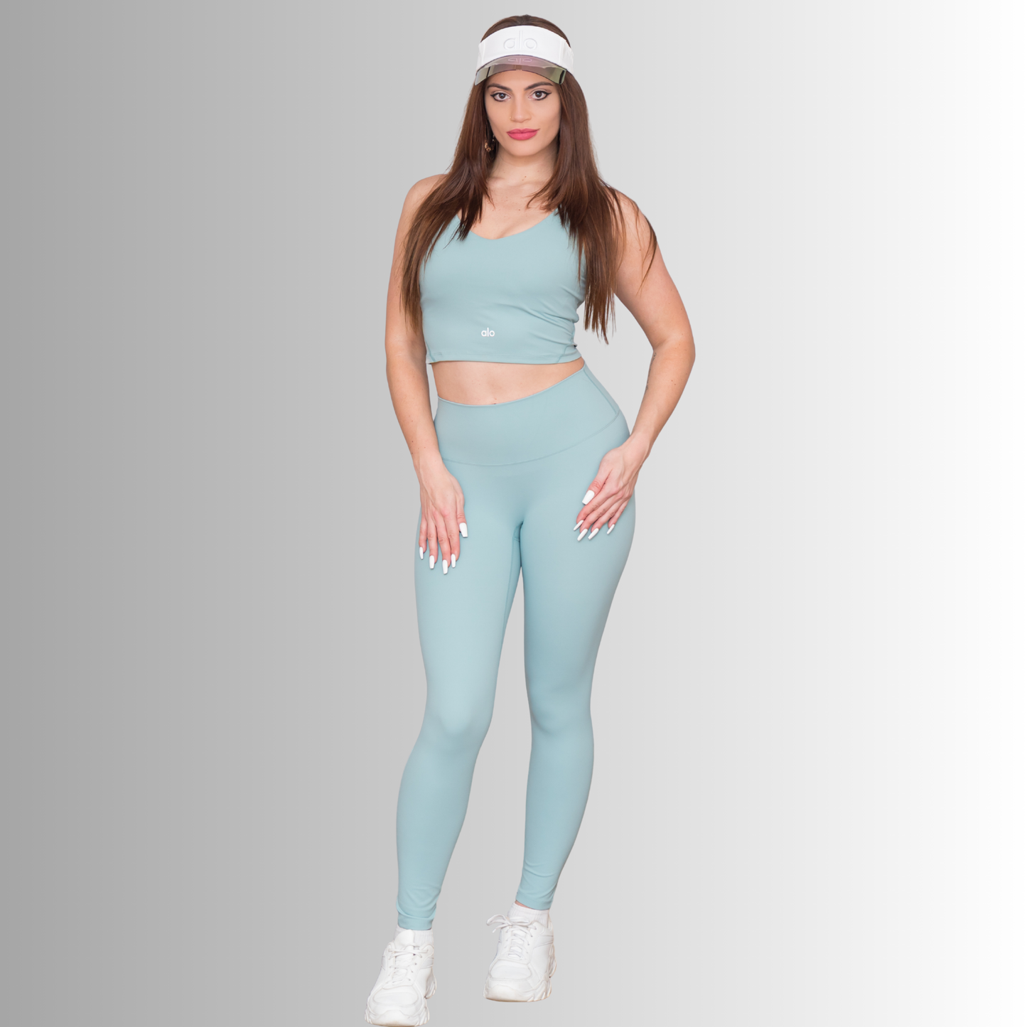 Longline Training Bra Legging Set