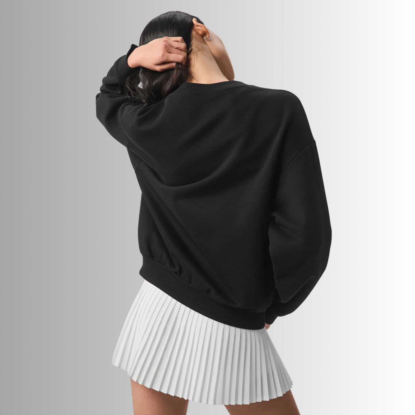 Accolade Oversized Crew Neck Pull Over