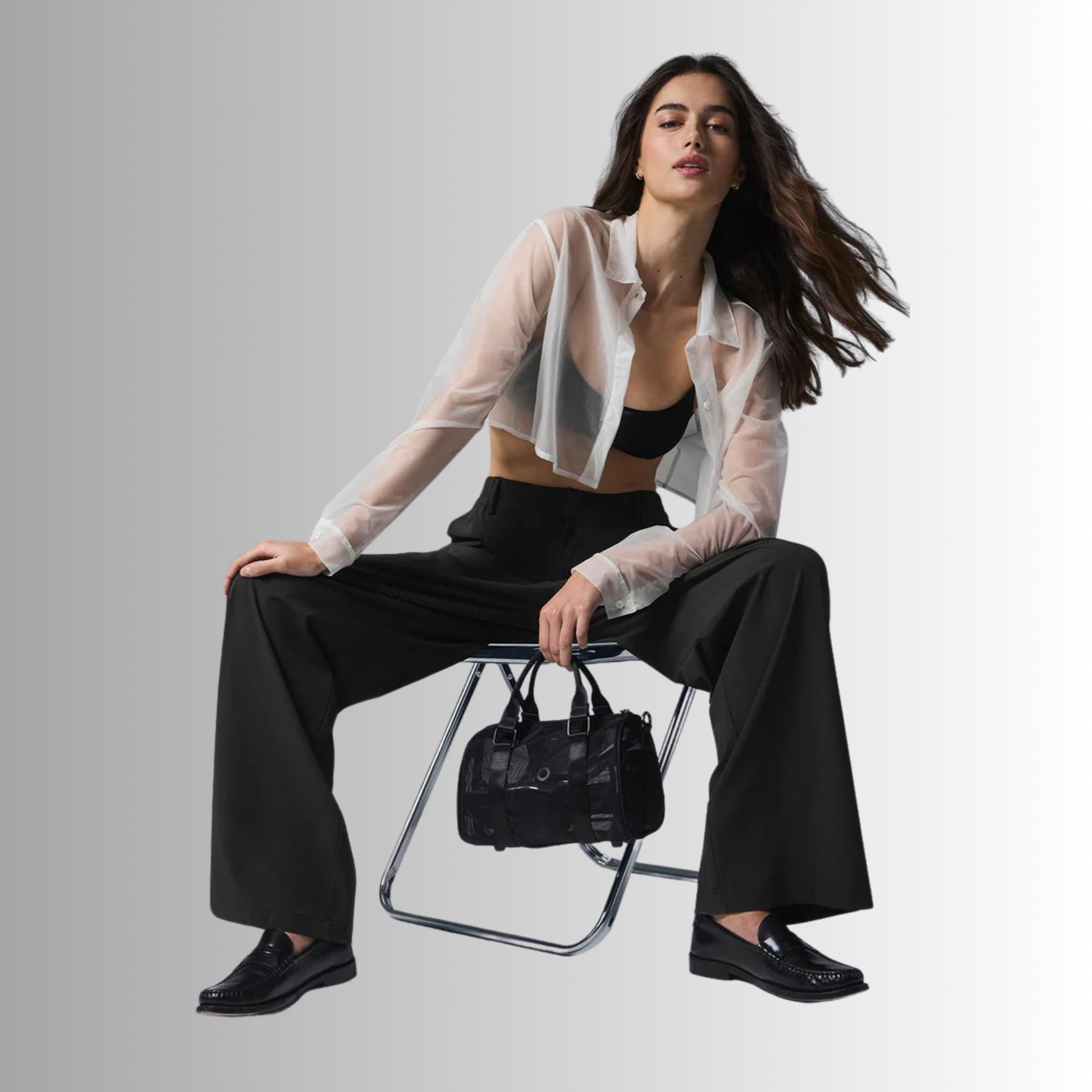 Mini Sheer Duffle