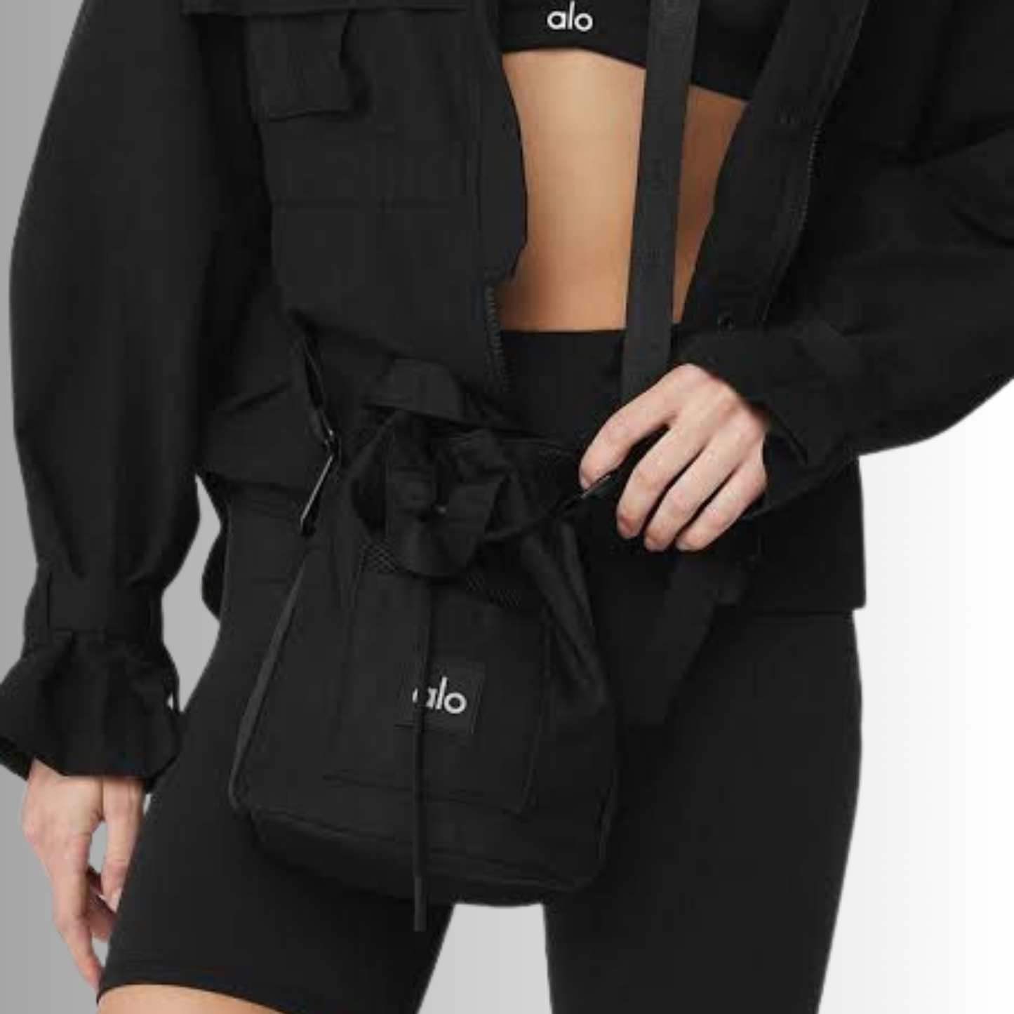 Crossbody Bucket Bag