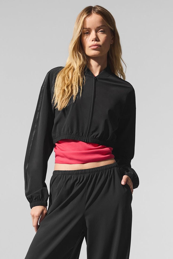 Breezy Cropped Jacket / Wide Leg Pants (Set)