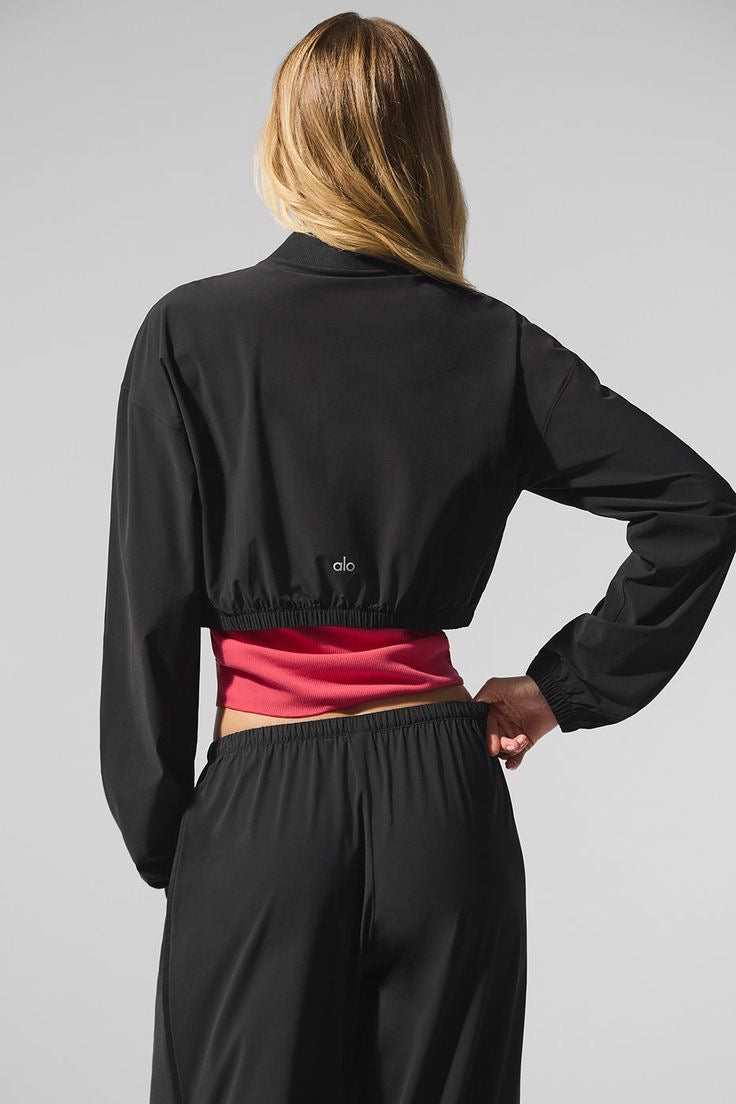 Breezy Cropped Jacket / Wide Leg Pants (Set)