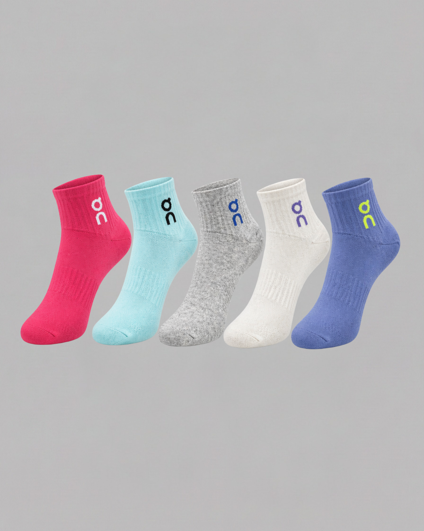 Logo Mid Socks - 5 Pack