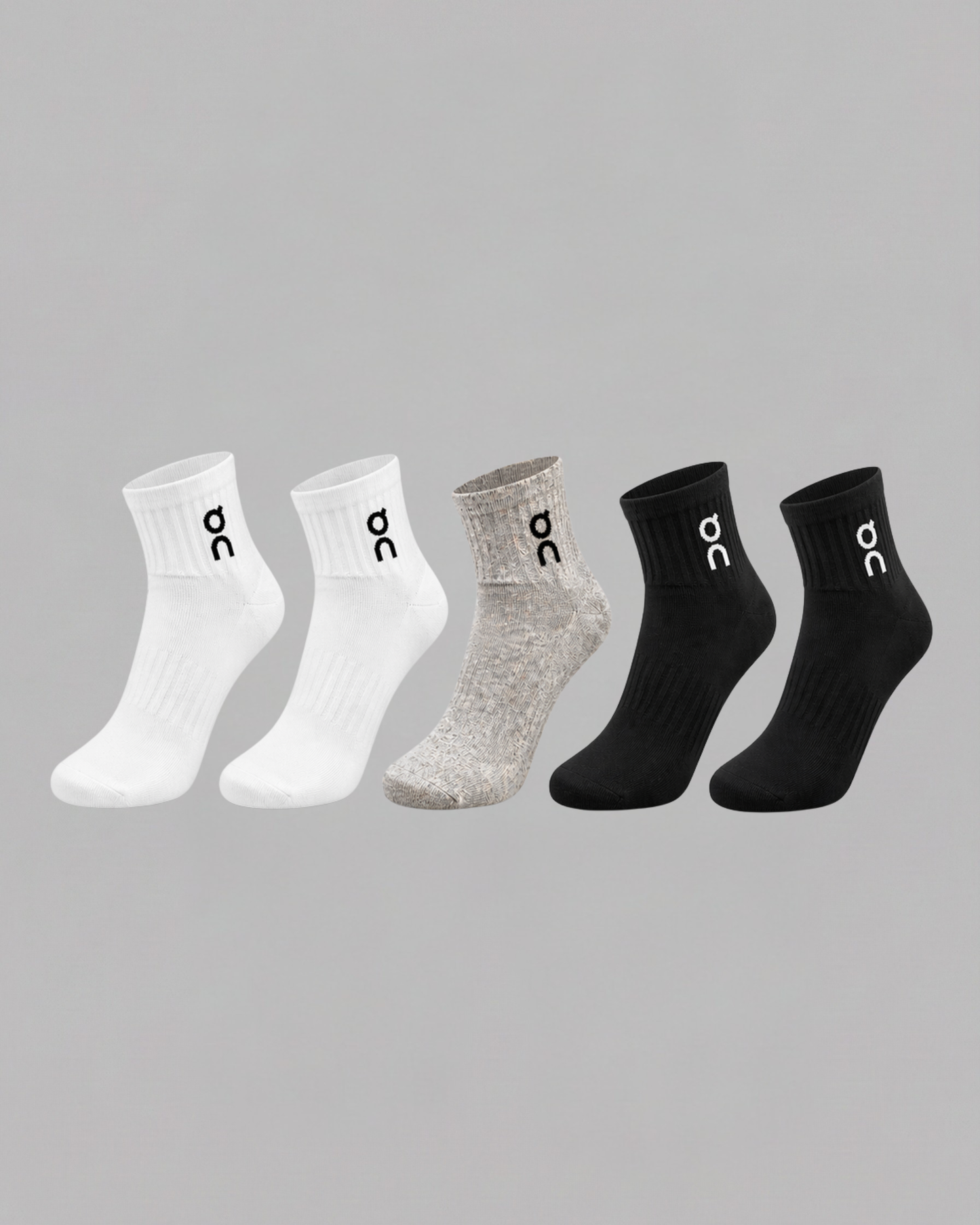 Logo Mid Socks - 5 Pack