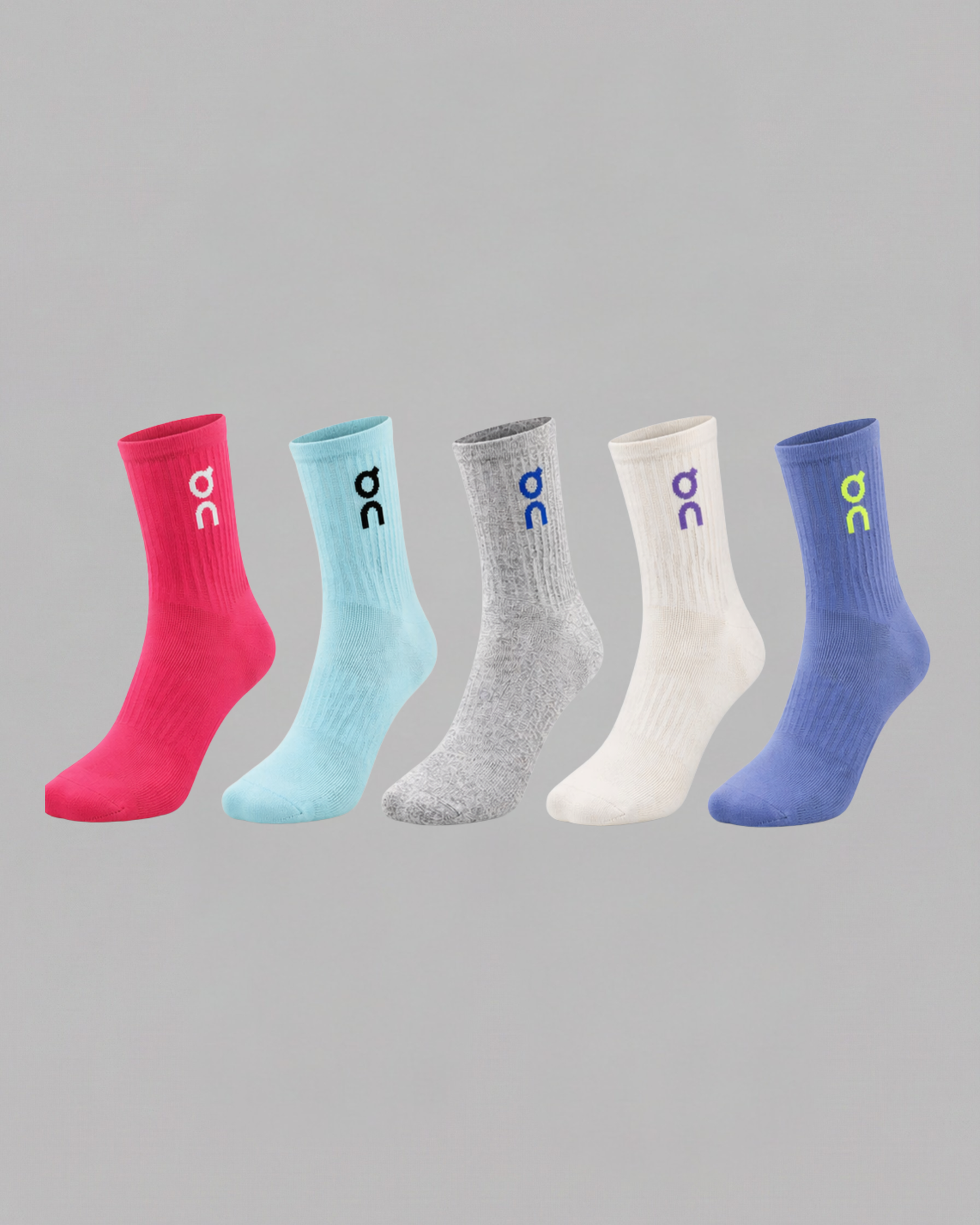 Logo High Socks - 5 Pack