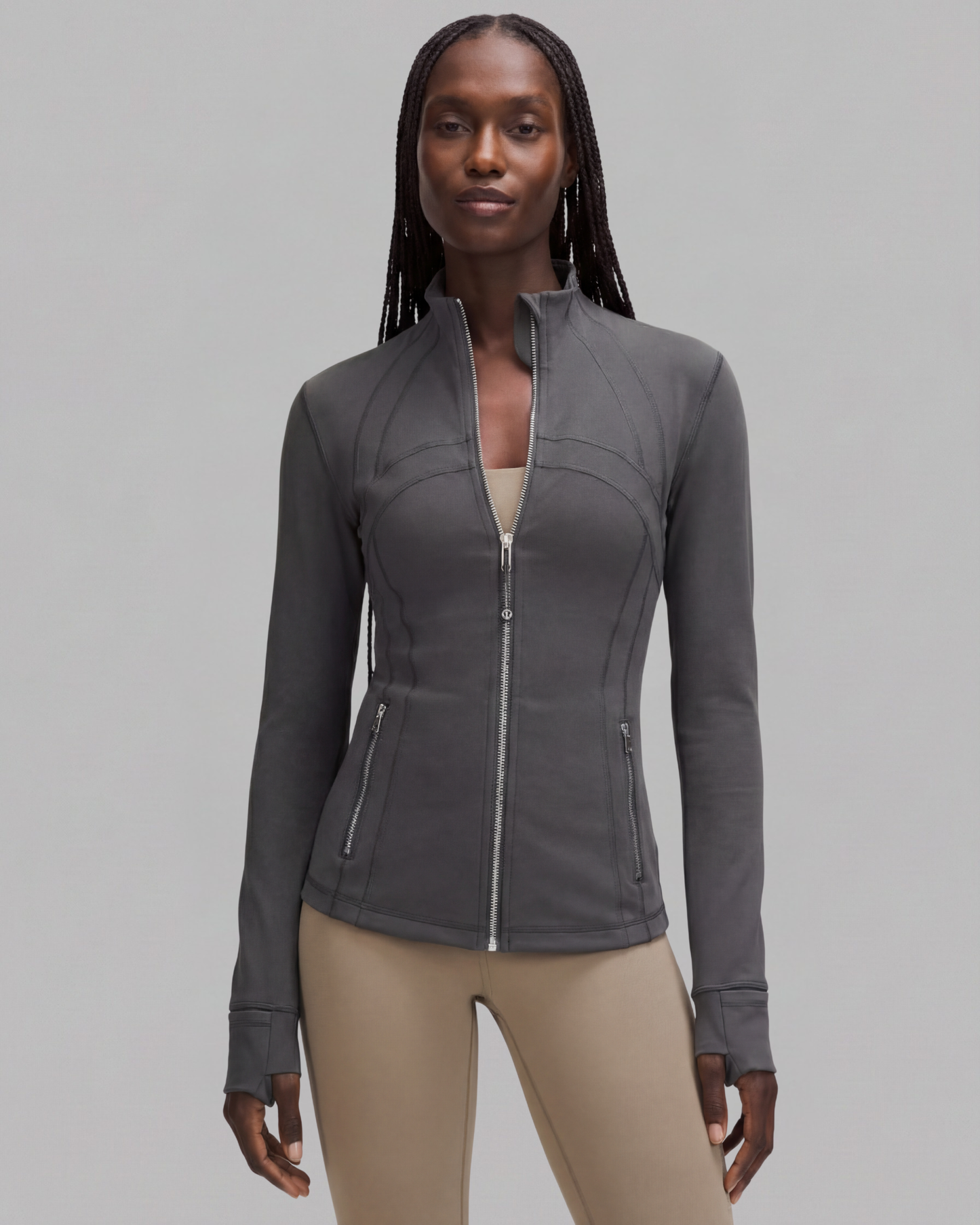 Define Jacket Nulu V - Silver Zip