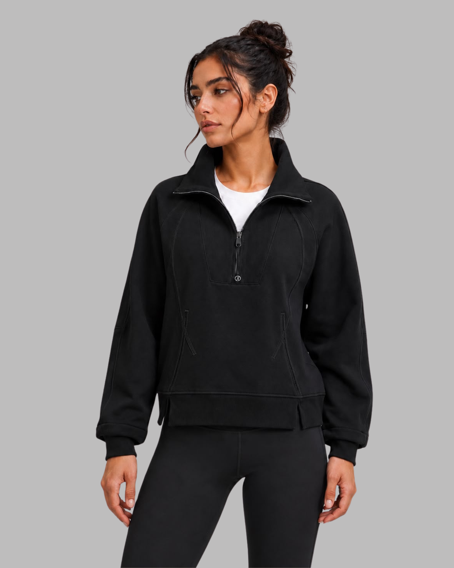 Scuba Oversized Half Zip Pull-Over