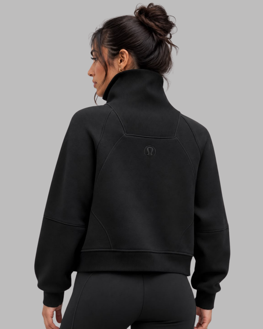 Scuba Oversized Half Zip Pull-Over