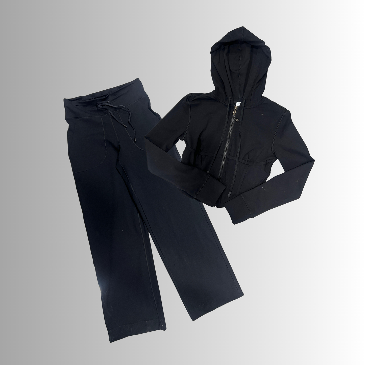 Cropped Jacket and Pant Set