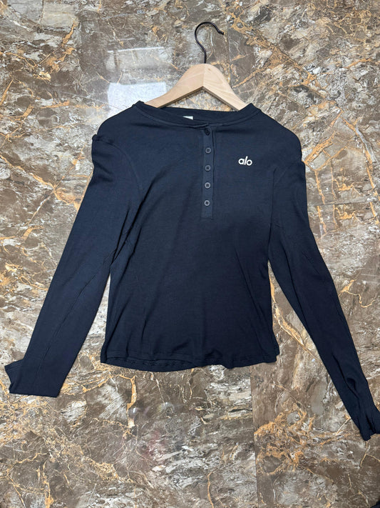 Ribbed Henley