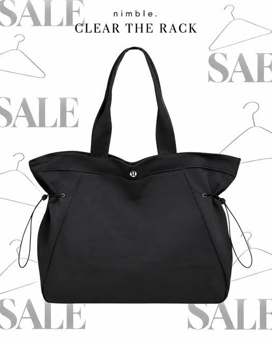 Side-Cinch Shopper Bag 18L