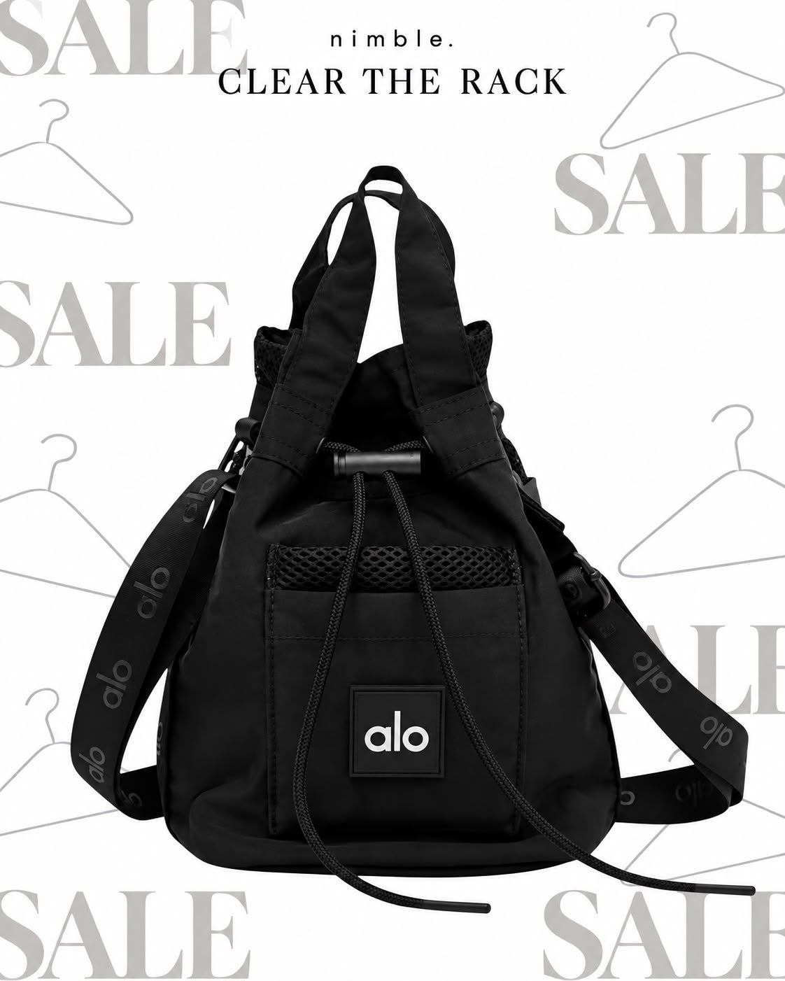 Crossbody Bucket Bag