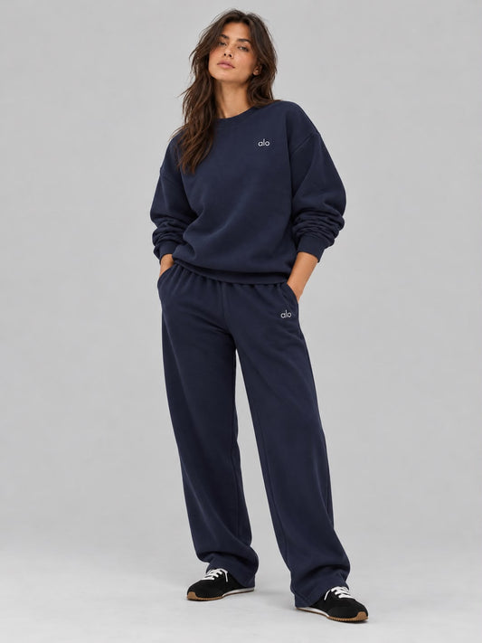 Accolade Straight Leg Sweatpants - The Winter Edition